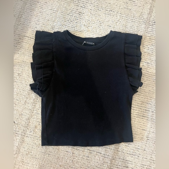 Zara Ruffle Tank - Picture 2 of 3